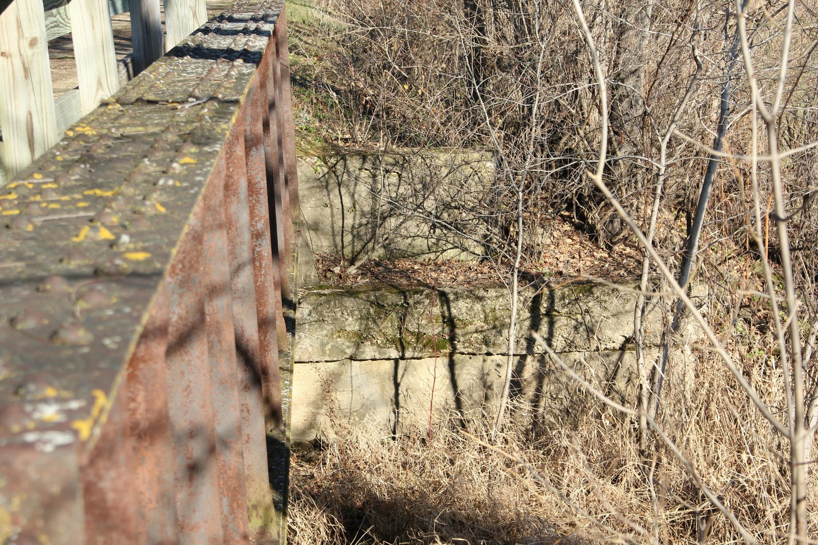 East abutment